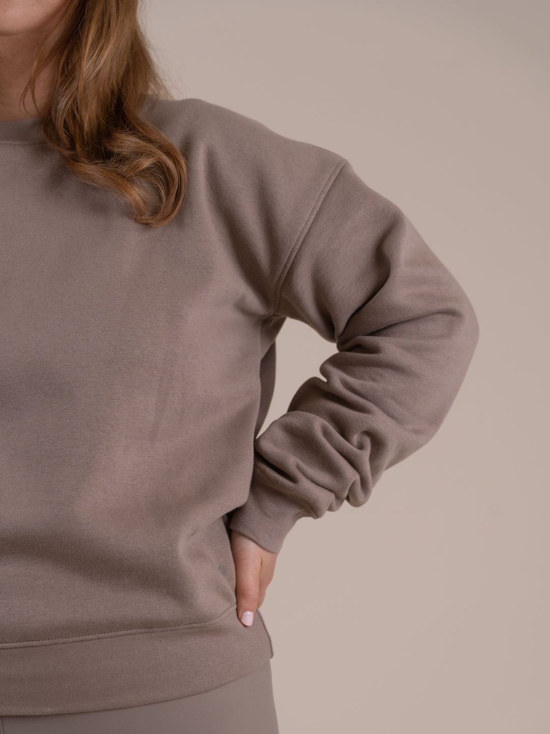 Aurora Sweatshirt Dark Sand