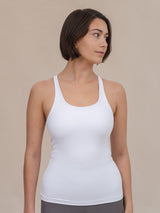 Shey Singlet Crispy White